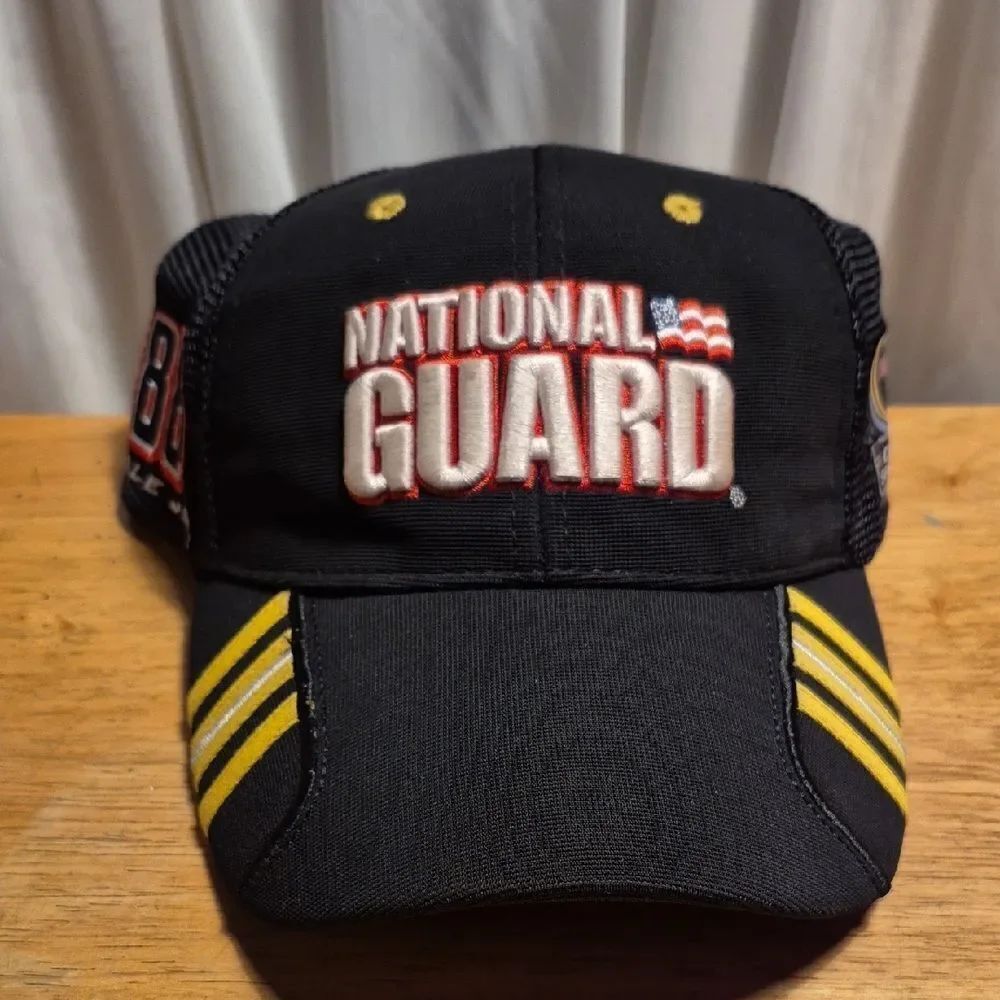 Chase Authentic Nascar National Guard 88 Dale Jr Velcroback Hat
